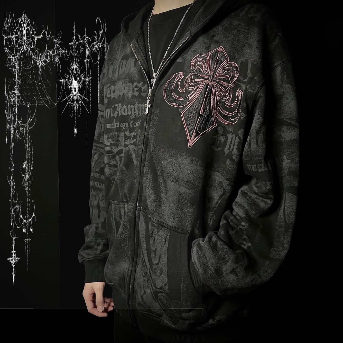 Moletom Com Capuz Gothic & Dark Unissex